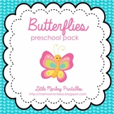Butterflies Preschool Pack