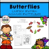 Butterflies - Science and Literacy Based Activities