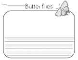 Butterfly Activities: Can, Have, Are and Have, Eat, Live