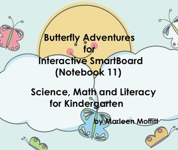 Preview of Butterfly Adventures for Interactive Smartboard (Notebook 11)