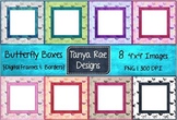 Butterfly Boxes {Digital Frames & Borders}