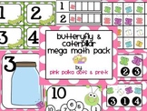 Butterfly & Caterpillar Mega Math Pack ~ Numbers, Counting
