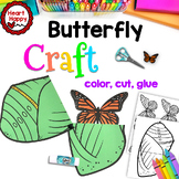 Monarch Butterfly with Chrysalis Craft | Spring Craft | Bu