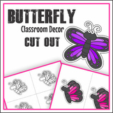 Butterfly Classroom Decor Cut Out