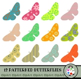 Butterfly Clip Art - Insect Icon Graphics