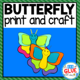Butterfly Craft Activity and Creative Writing