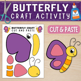 Butterfly Craft Template | Spring Activity | Insect Craft 