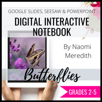 Preview of Butterfly Lesson Plan | Digital Interactive Notebook