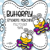 Butterfly Emotions Matching File Folder Game {SPRING}