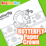 Butterfly Headband Craft - Simple Spring Craft for Bug & I