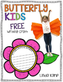 Butterfly Kids Writing Craft