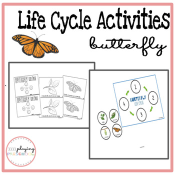 Butterfly Life Cycle Activities by Homeschooling Littles | TPT