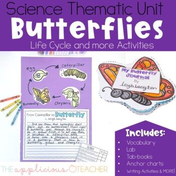 Preview of Butterfly Life Cycle Activities Butterfly Actities and Worksheets