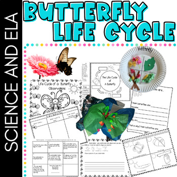 Preview of Butterfly Life Cycle Activities | Poetry | Reader's Theater | Butterfly Crafts