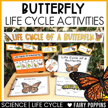 Life Cycle of a Butterfly Activities, Craft Wheel, Worksheets, Science ...