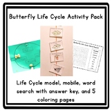 Butterfly Life Cycle Activity Pack