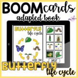 Butterfly Life Cycle Adapted Book - Boom Cards