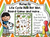 Butterfly Life Cycle Bee Bot Mat, Game Board and more