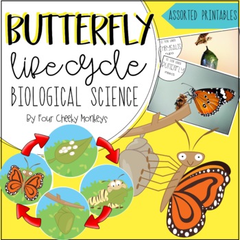 Preview of Butterfly Life Cycle | Biological Science Activities and Printables