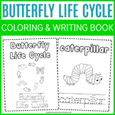 Butterfly Life Cycle Coloring Book (Write and Color)