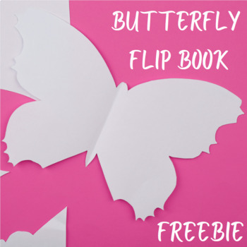 Preview of Butterfly Life Cycle Flip Book FREEBIE | Early Science