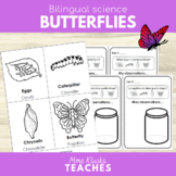 Butterfly Life Cycle - French and English Mini Science Unit
