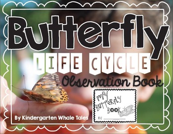 Preview of Butterfly Life Cycle Observation Book