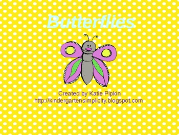 Preview of Butterfly Life Cycle PowerPoint