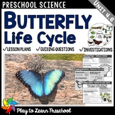 Butterfly Life Cycle - Spring Preschool PreK Science Centers