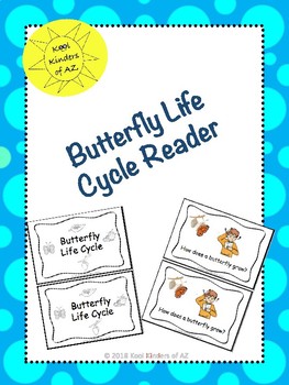 Preview of Butterfly Life Cycle Reader