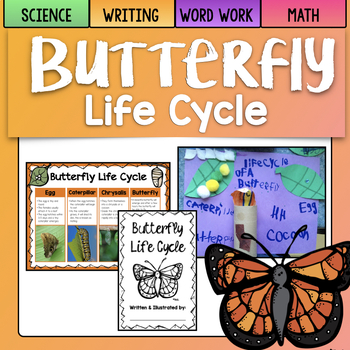 Preview of Butterfly Life Cycle -  Animal Science Unit
