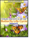 Butterfly Life Cycle Theme Count To 10 Interactive Math Ce