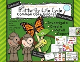 Butterfly Life Cycle Uncovered! Literacy & Math Activities