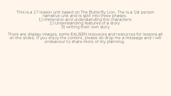 Preview of Butterfly Lion - First 10 Pages