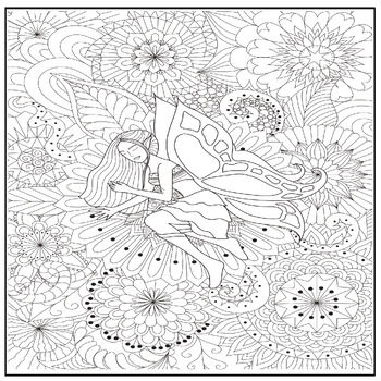 Butterfly Mandala Coloring Page : Flower And Butterfly Coloring Page ...