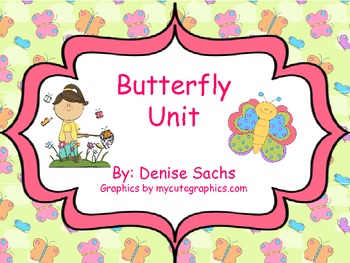 Preview of Butterfly Math and Literacy