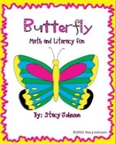 Butterfly Math and Literacy Fun