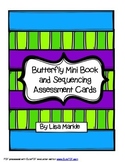 Spring Butterfly Emergent Reader and Sequencing Assessment Cards