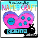 Butterfly Name Craft