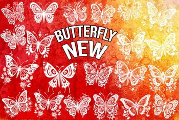 Preview of Butterfly New Font