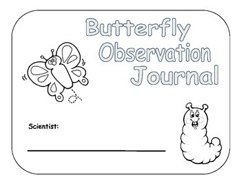 Butterfly Observation Journal by Andrea Hart | TPT