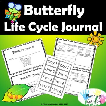 Preview of Butterfly Observation Journal | FREE {Bugs, Insects, Butterflies}