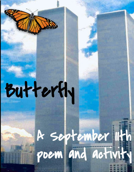 Preview of Butterfly: Poem & RACE Writing activity #september11 #9-11-01 #backtoschool #nyc