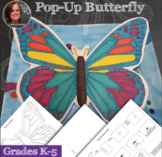 Butterfly Pop-Up Art Activity - Summer Lesson, Butterfly D