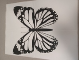 Butterfly Poster Project 4 different sizes PDF print on 8.