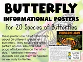 Butterfly Posters - Information Sheets for 20 Species