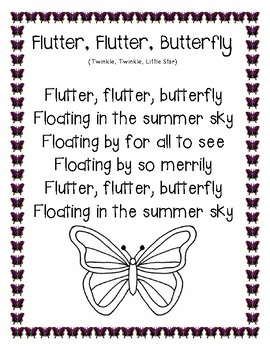Butterfly Release Song by Learn On | TPT
