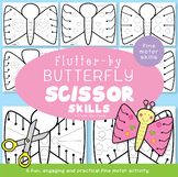 Butterfly Scissor and Fine Motor Skills