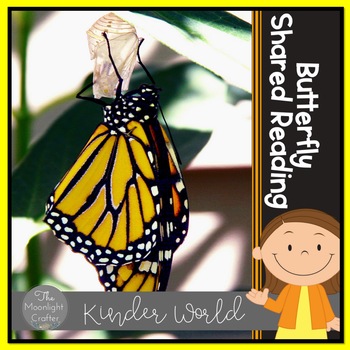 Preview of Butterfly Shared Reading Poem of the Week Materials