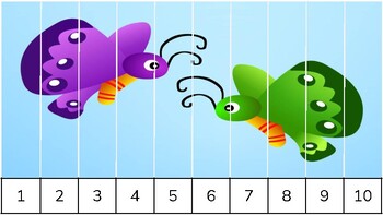 Butterfly Skip Counting Puzzles by Celeste Scelsi-Young | TpT